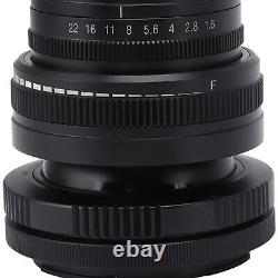 50Mm F1.6 Full Frame Tilt Shift Lens Supporting Omnidirectional 15 Degree Moveme