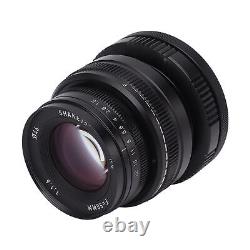 50Mm F1.6 Full Frame Tilt Shift Lens Supporting Omnidirectional 15 Degree Moveme