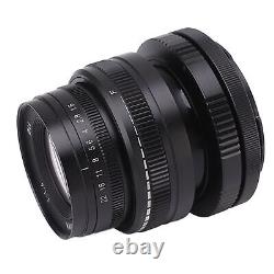 50Mm F1.6 Full Frame Tilt Shift Lens Supporting Omnidirectional 15 Degree Moveme