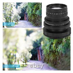 50mm F1.6 E Mount Tilt Shift Lens With Professional Image Processing Manual Full