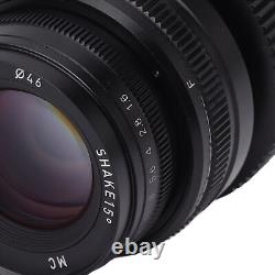50mm F1.6 Full Frame Tilt Shift Lens For L Mount Cameras Omnidirectional 15°