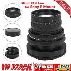 50mm F1.6 Professional Tilt Shifts Manual Full Frame Lens for Sony E Mount A9 A7