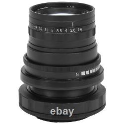 50mm F1.6 Tilt Shift Manual Full Frame Camera Lens for Canon EOS. M Mount Camera