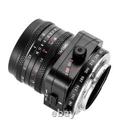 7Artisans Tilt & Shift 50mm f/1.4 Apsc lens for Fujifilm X mount camera =Black=