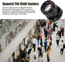 7artisans 50mm F1.4 APS-C Manual Focus Tilt-Shift Lens For Fujifilm Fuji X-Mount