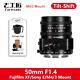 7artisans 50mm F1.4 Aps-c Manual Focus Tilt-shift Lens For M4/3 Mount Cameras