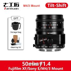 7artisans 50mm F1.4 APS-C Manual Focus Tilt-Shift Lens For M4/3 Mount Cameras