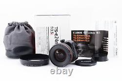 Almost Unused Canon TS-E 24mm f3.5 L Tilt Shift MF Lens EF Mount From JAPAN