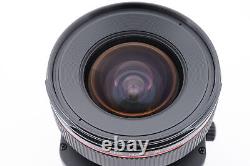 Almost Unused Canon TS-E 24mm f3.5 L Tilt Shift MF Lens EF Mount From JAPAN