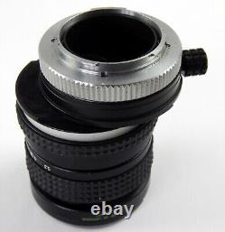 Arsat H 35mm 12.8 PCS Manual Focus Shift Camera Lens Minolta AF Mount A /