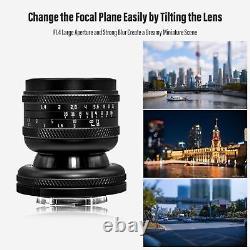 AstrHori 50mm F1.4 Full Frame MF Tilt Shift Lens For Leica Panasonic Sigma L Mou