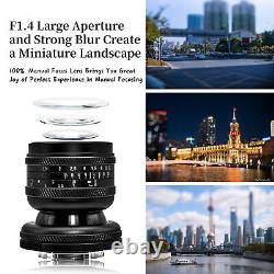 AstrHori 50mm F1.4 Tilt-Shift Lens MF Large aperture Lens fr Sony Nikon Fuji M43