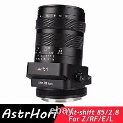 AstrHori 85mm F2.8 Full Frame Tilt-Shift Macro Lens for Sony/Canon/Nikon Z/Fuji