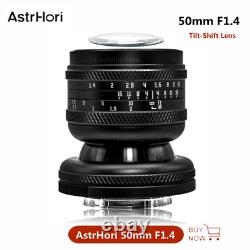 AstrHori F1.4 50mm Large Aperture Full Frame Tilt-Shift Lens Manual Focus Lens