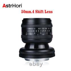 AstrHori F1.4 50mm Large Aperture Full Frame Tilt-Shift Lens Manual Focus Lens