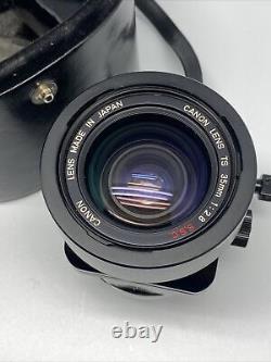 CANON 35MM F/2.8 S. S. C. SSC FD TILT-SHIFT TS LENS With CASE And Original Box