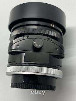 CANON 35MM F/2.8 S. S. C. SSC FD TILT-SHIFT TS LENS With CASE And Original Box