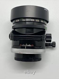 CANON 35MM F/2.8 S. S. C. SSC FD TILT-SHIFT TS LENS With CASE And Original Box