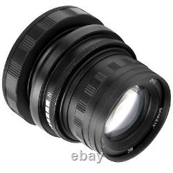 Camera Tilt Shift Manual Lens Professional 50mm F1.6 FX Mount Tilt Shift Manual