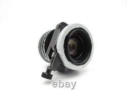 Canon FD Lens TS 35mm 12.8 S. S. C. Shift Lens + Canon BW-58