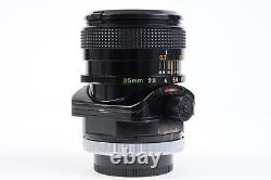 Canon FD Lens TS 35mm 12.8 S. S. C. (Tilt-Shift Lens) Photo Jeschner For Sale