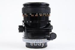 Canon FD Lens TS 35mm 12.8 S. S. C. (Tilt-Shift Lens) Photo Jeschner For Sale