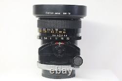 Canon TS 35mm F/2.8 S. S. C Tilt Shift Wide Angle Lens for FD Mount From Japan