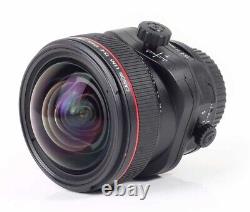 Canon TS-E 17mm f4 Tilt Shift TSE Lens