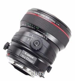 Canon TS-E 17mm f4 Tilt Shift TSE Lens