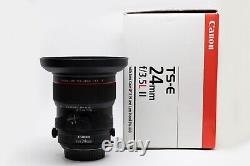 Canon TS-E 24mm 13.5 L II Tilt Shift Lens Displaypiece