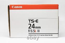 Canon TS-E 24mm 13.5 L II Tilt Shift Lens Displaypiece