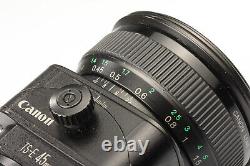 Canon TS-E 45 mm 12.8 faulty fungus for hobbyists dirt/scratches/defects or original packaging