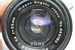 EXC Nikon Nippon Kogaku PC Nikkor 35mm F/2.8 MF Shift Lens JP #3435