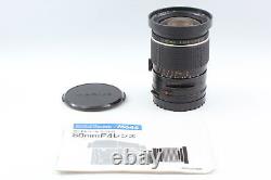 Exc+5 Mamiya Sekor Shift C 50mm f4 Lens Cap For M654 1000s Pro TL From JAPAN