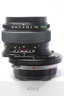 Excellent++ Olympus OM-System Zuiko Shift 35mm F/2.8 MF Lens OM Mount from Japan