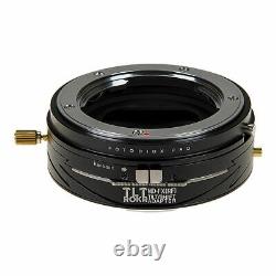 Fotodiox Pro TLT ROKR-Tilt/Shift Adapter Minolta MD/MC Lens for Fujifilm Fuji X