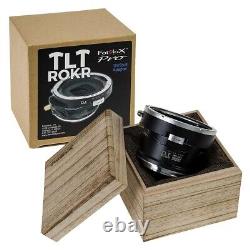 Fotodiox TLT ROKR Tilt/Shift Adapter Pentax 6x7 P67 PK67 Lenses for Fujifilm GFX