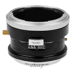 Fotodiox TLT ROKR Tilt/Shift Lens Adapter Pentacon 6 for Fuji G-Mount GFX Body