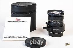 Leica R SL SL2 PC-Super-Angulon-R 28mm F/2.8 Perspective Control shift Lens