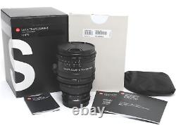 Leica S Tilt-Shift Lens 5.6/120mm TS-APO-ELMAR-S ASPH. 11079 boxed