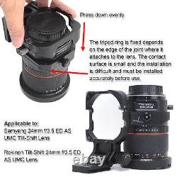 Lens Collar Tripod Mount Ring for Samyang 24mm f/3.5 ED AS UMC Tilt-Shift Lens