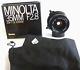 Minolta Shift Ca Rokkor Md Lens 12.8 35mm In Original Packaging (k03)