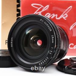 MINT Nikon PC-Nikkor 28mm f/3.5 Shift Wide Angle Lens From JAPAN #240604h