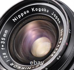 MINT Nikon PC -Nikkor 35mm f/2.8 CONTROL SHIFT LENS From JAPAN #EA05