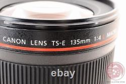 MINT+ in Box Canon TS-E135mm f/4 L Macro Tilt-Shift Lens from Japan Le69