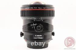 MINT in Box Canon TS-E 17mm f/4 L f4LTilt Shift from Japan Lm32