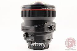 MINT in Box Canon TS-E 17mm f/4 L f4LTilt Shift from Japan Lm32