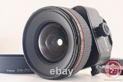 MINT+ with Hood Caps Canon TS-E TSE 24mm f/3.5 L f3.5L Tilt Shift Lh08