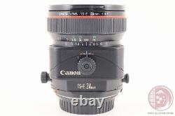 MINT+ with Hood Caps Canon TS-E TSE 24mm f/3.5 L f3.5L Tilt Shift Lh08
