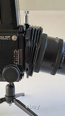 Mamiya RZ67 14.5 f=75mm L SB together with the Mamiya Shift/Tilt NI701 adapter